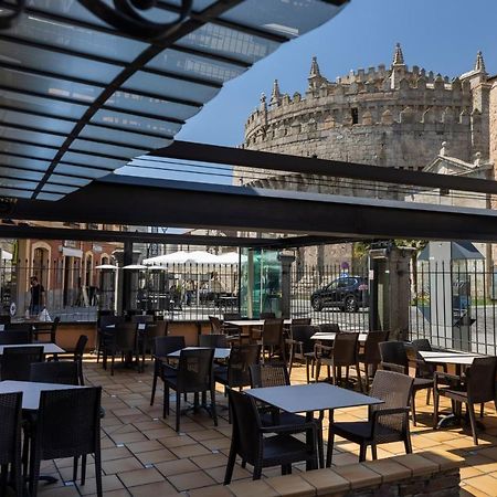 Ávila Hostal Restaurante Puerta Del Alcazar מראה חיצוני תמונה