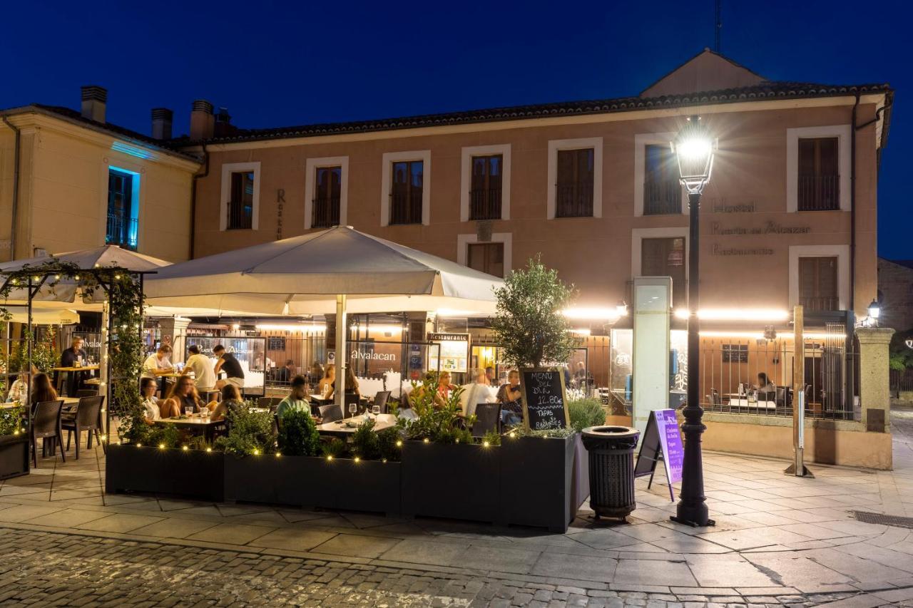 Ávila Hostal Restaurante Puerta Del Alcazar מראה חיצוני תמונה