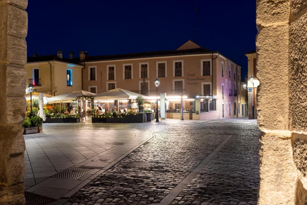 Ávila Hostal Restaurante Puerta Del Alcazar מראה חיצוני תמונה