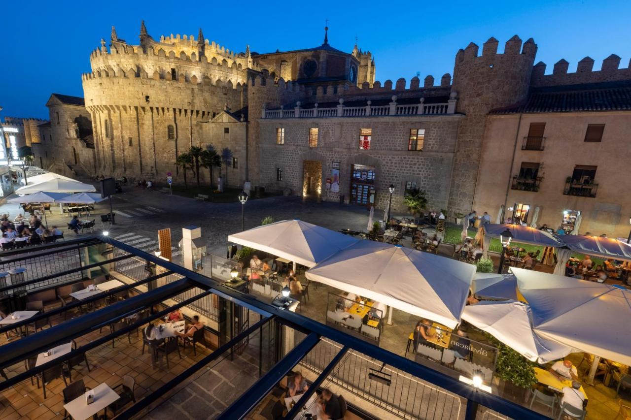Ávila Hostal Restaurante Puerta Del Alcazar מראה חיצוני תמונה