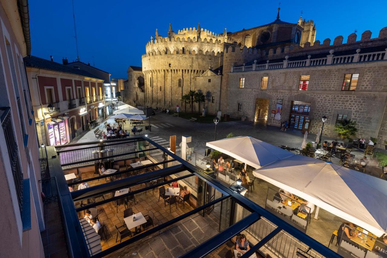 Ávila Hostal Restaurante Puerta Del Alcazar מראה חיצוני תמונה