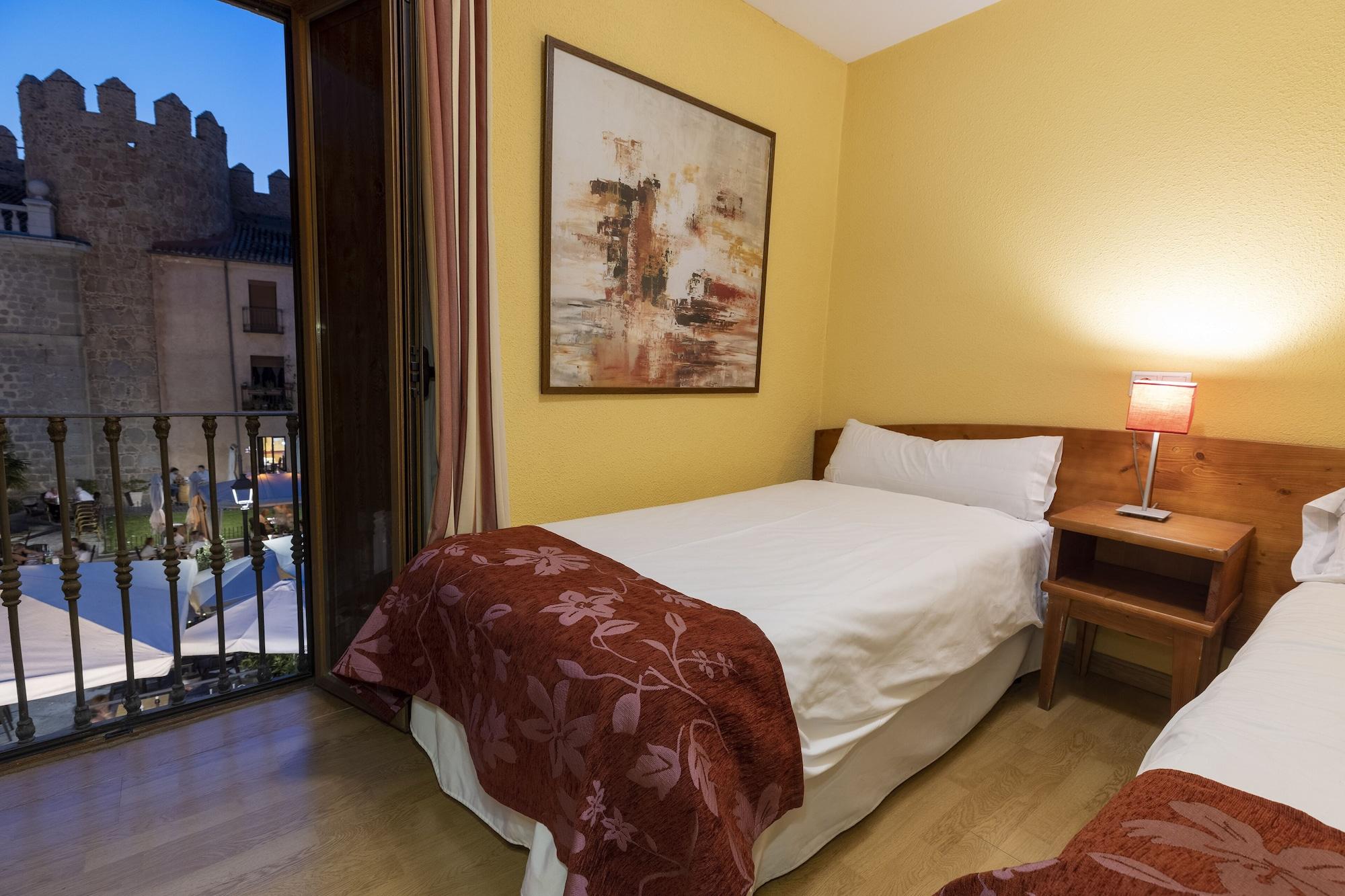 Ávila Hostal Restaurante Puerta Del Alcazar מראה חיצוני תמונה